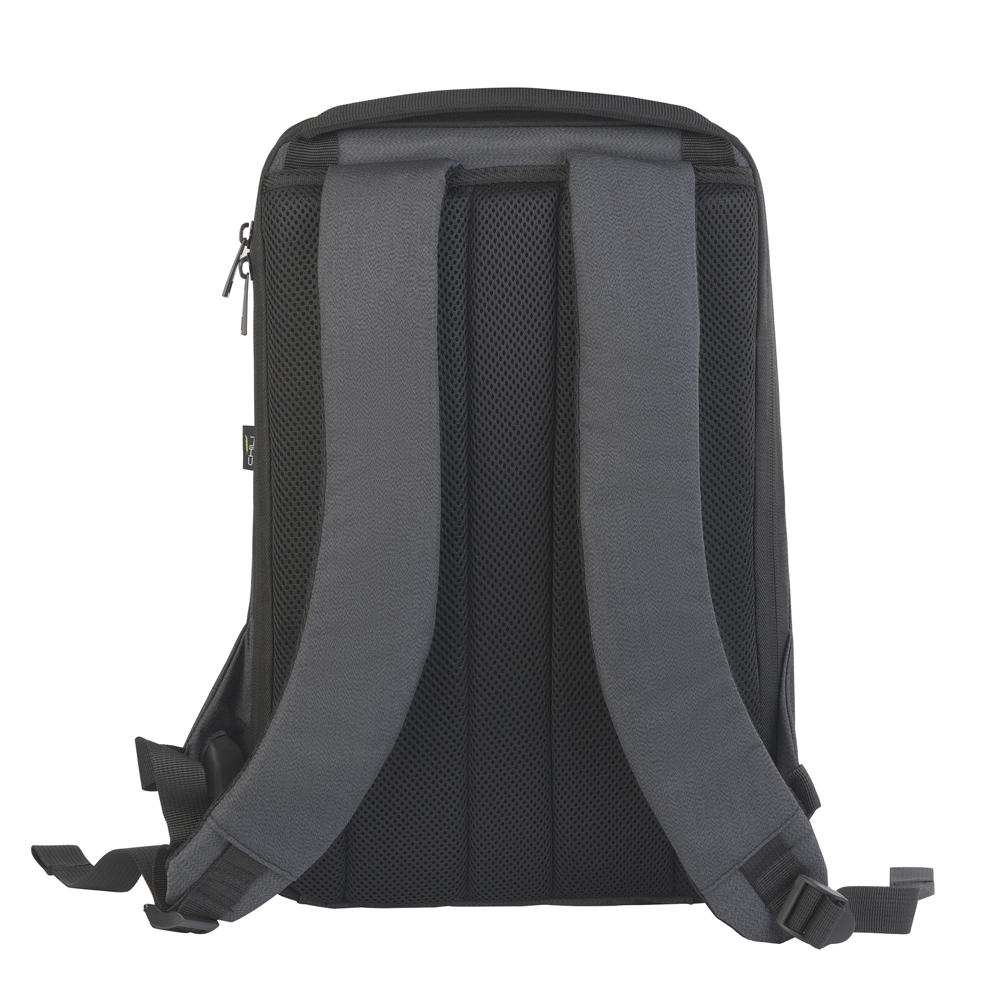 Рюкзак "City" с USB-разъемом, коричневый, полиэстер/pu