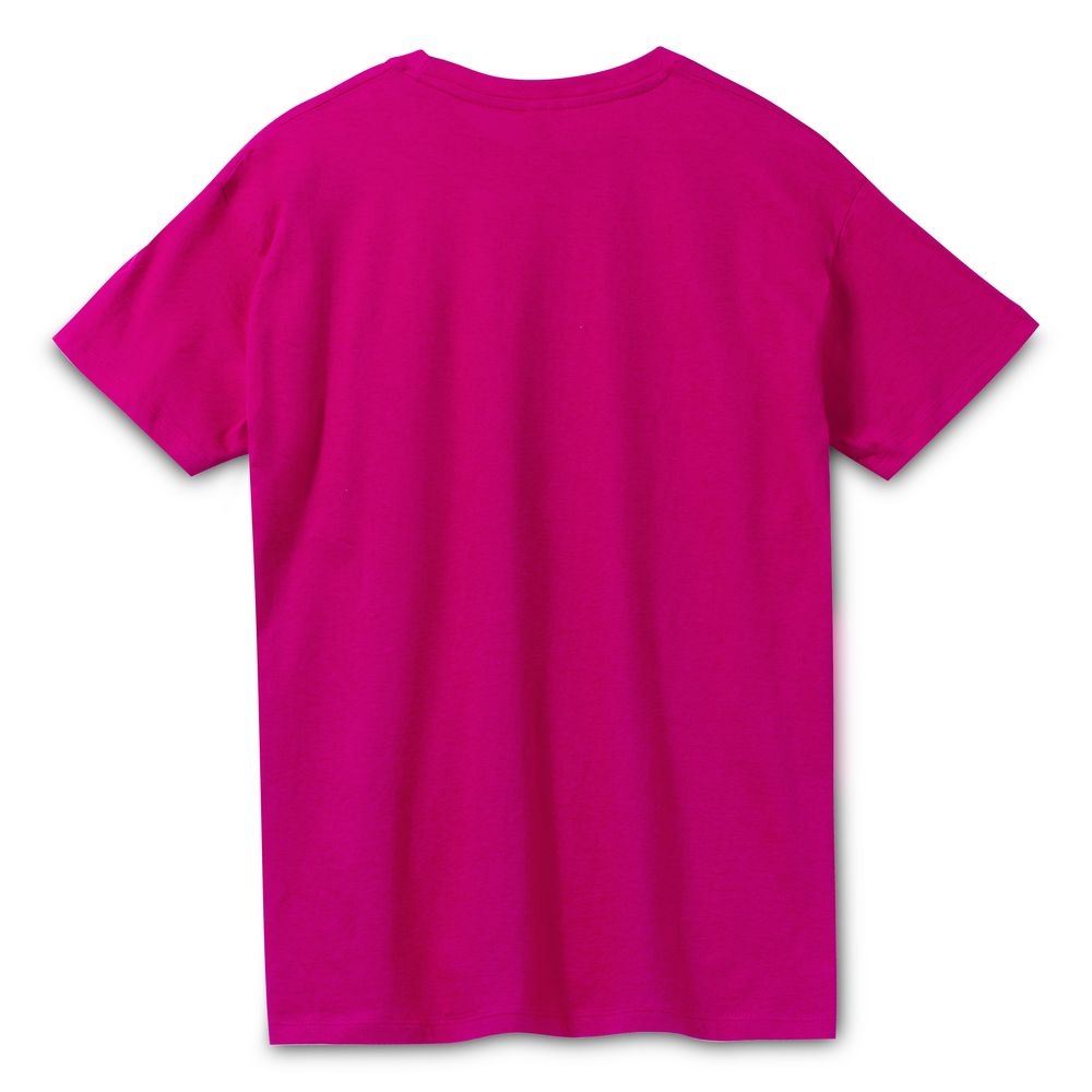 Футболка унисекс Regent 150, ярко-розовая (фуксия), розовый, хлопок