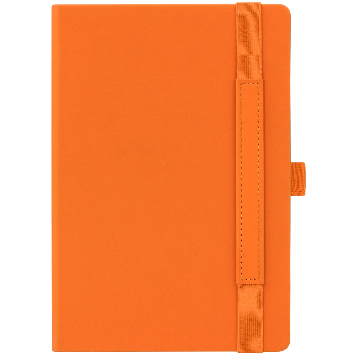 Ежедневник Alpha недатированный, оранжевый/коричневый, оранжевый