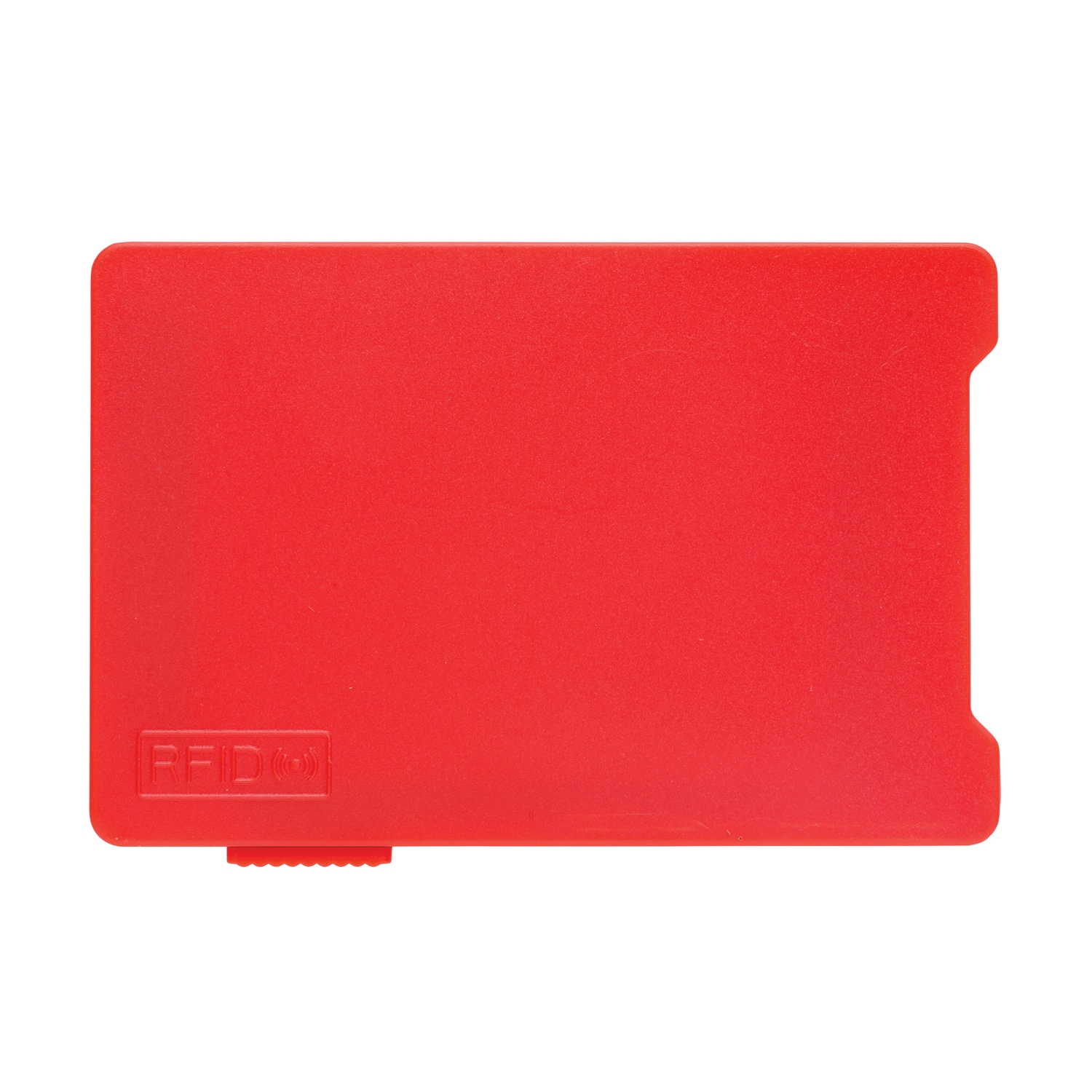 Держатель RFID для пяти карт, красный, abs