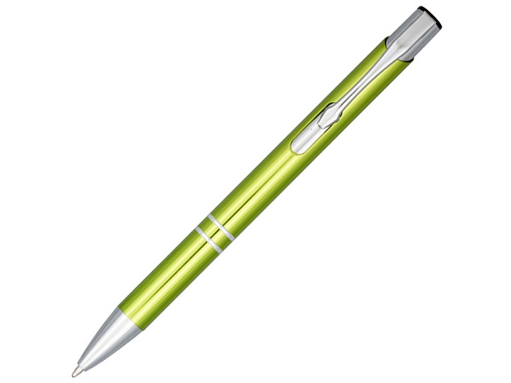 Ручка металлическая шариковая «Moneta» с анодированным покрытием, зеленый, пластик, алюминий