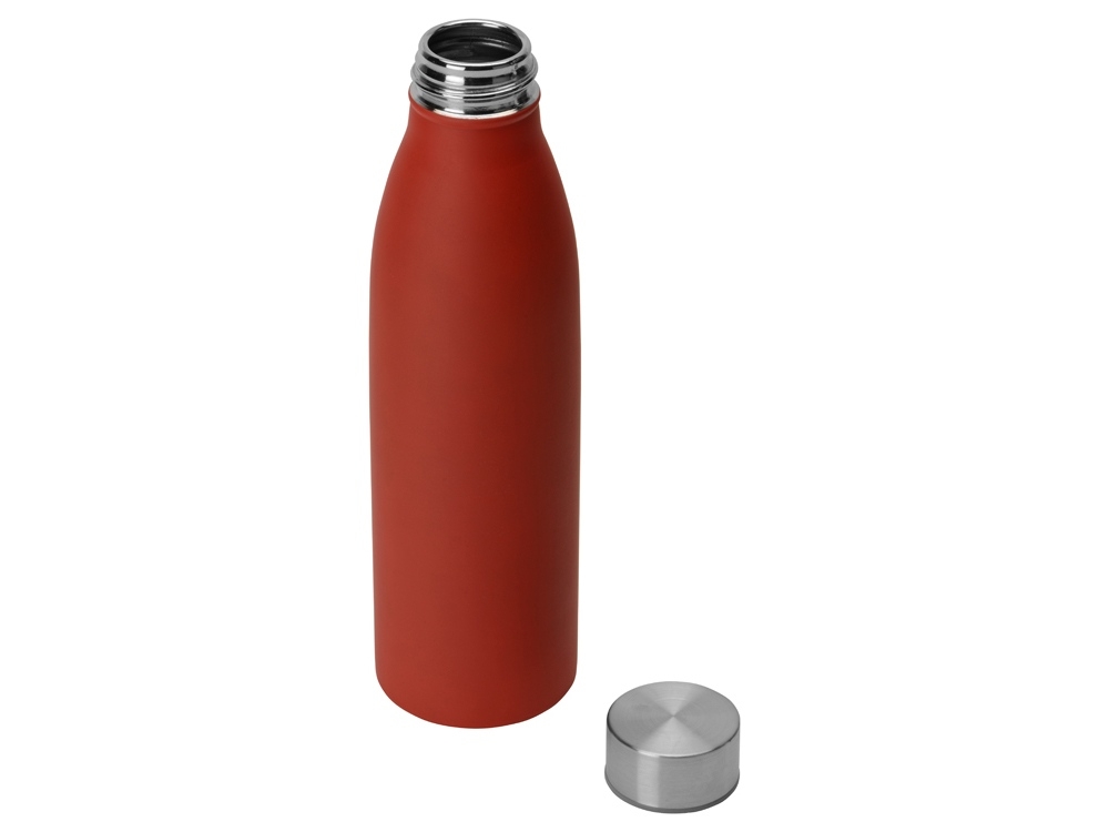 Бутылка для воды из нержавеющей стали «Rely», 650 мл, красный, металл