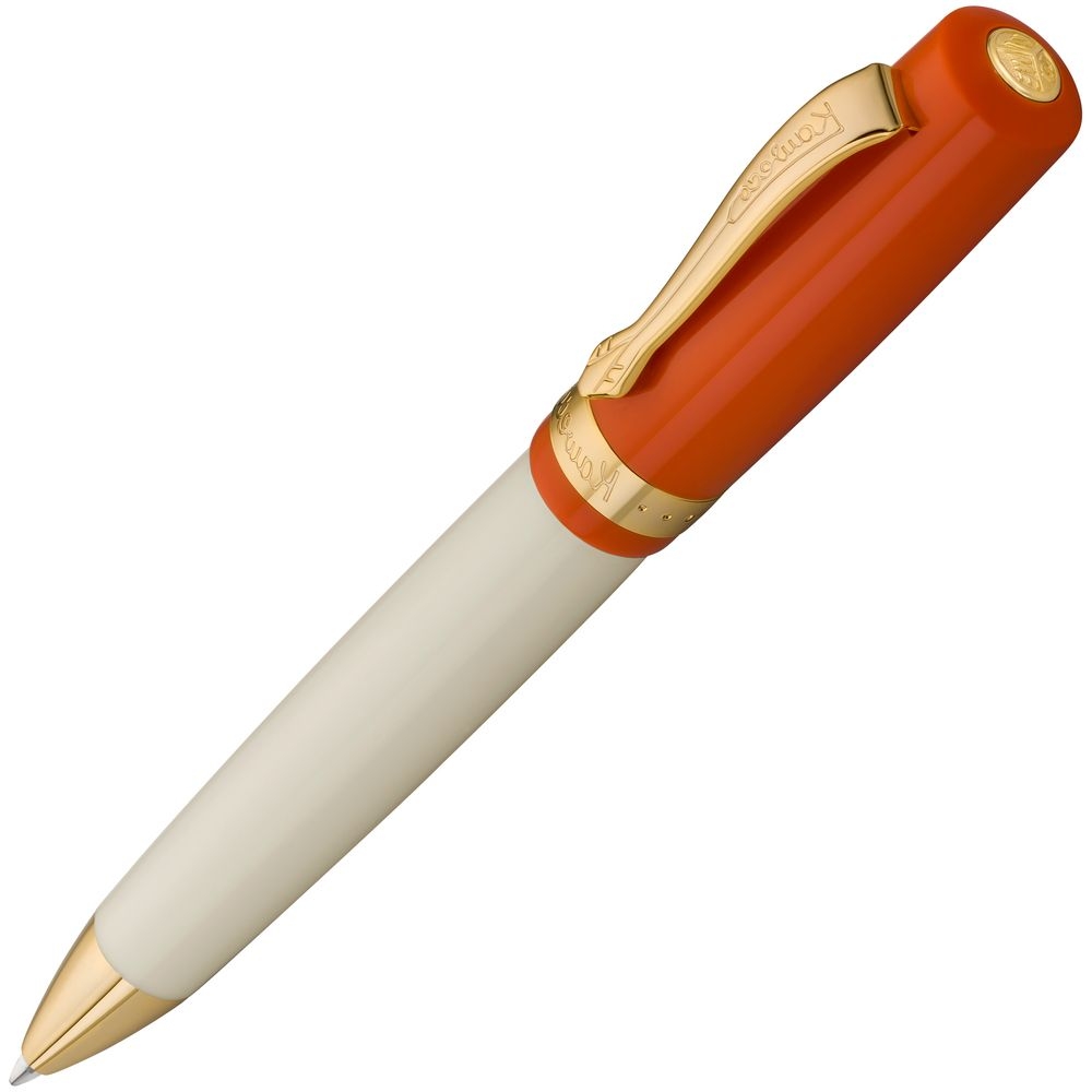 Ручка шариковая Student 70`s Soul, оранжевая, оранжевый, акрил; металл