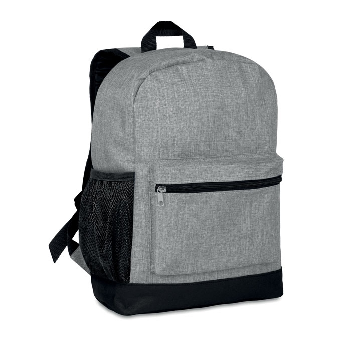 Рюкзак анти-вор, серый, полиэстер 600d