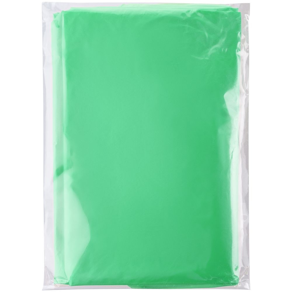 Дождевик-пончо RainProof, зеленый, зеленый, пластик