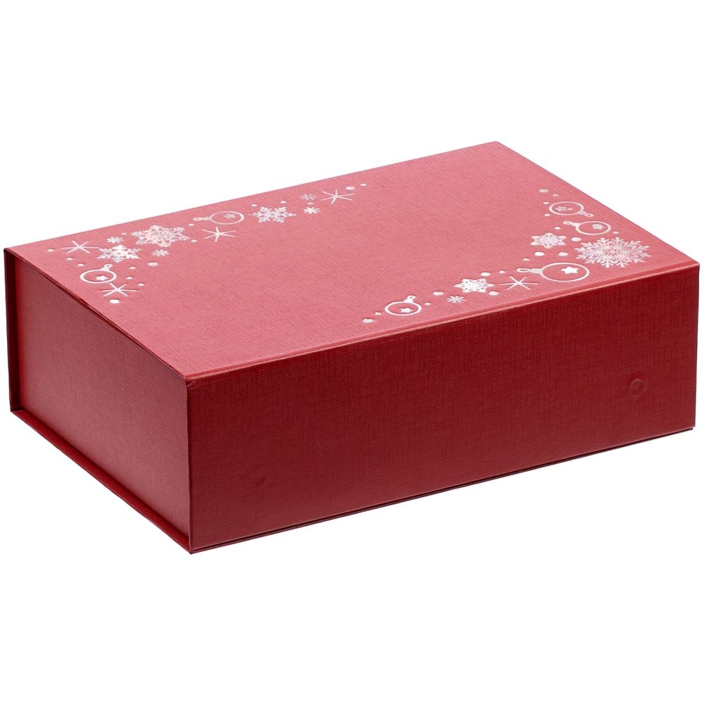 Коробка Frosto, S, красная, красный, картон
