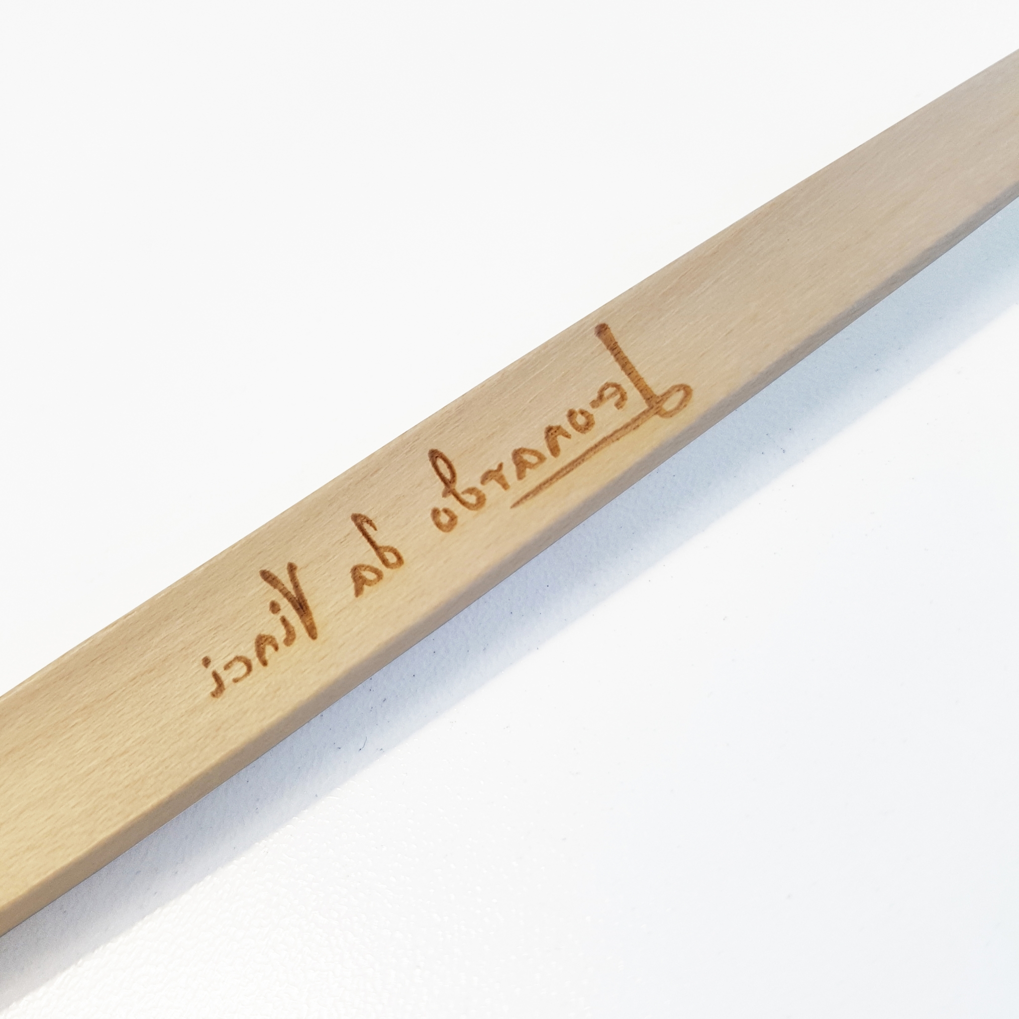 Вечная ручка Pininfarina Piuma LEONARDO MAPLE WOOD, серебристый, сталь, дерево груша