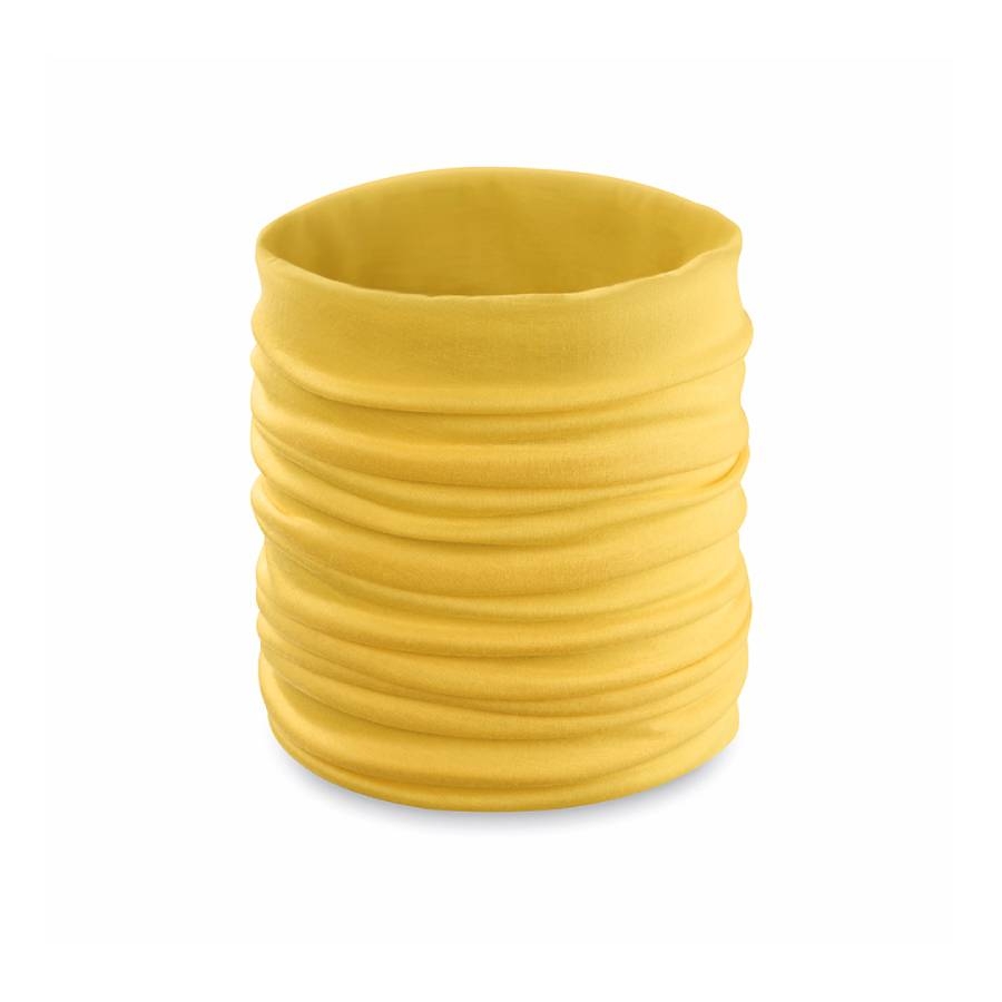 Шарф-бандана HAPPY TUBE, универсальный размер, желтый, полиэстер, желтый, полиэстер