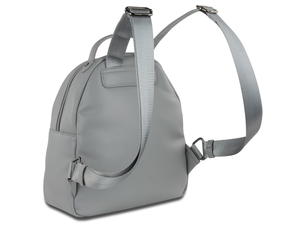 Рюкзак женский «Cara», серый, пластик