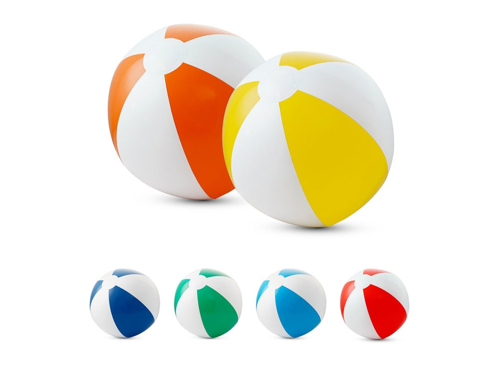 Пляжный надувной мяч «CRUISE», оранжевый, пвх