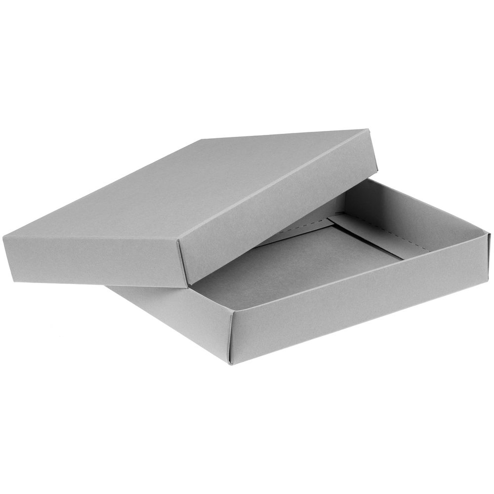 Коробка Pack Hack, серая, серый, картон