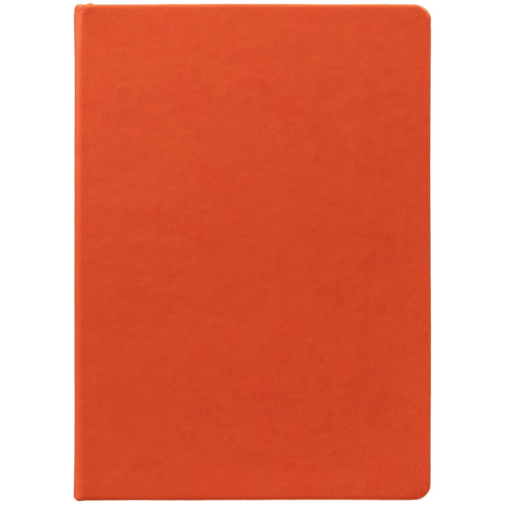 Ежедневник New Latte, недатированный, оранжевый, оранжевый, кожзам
