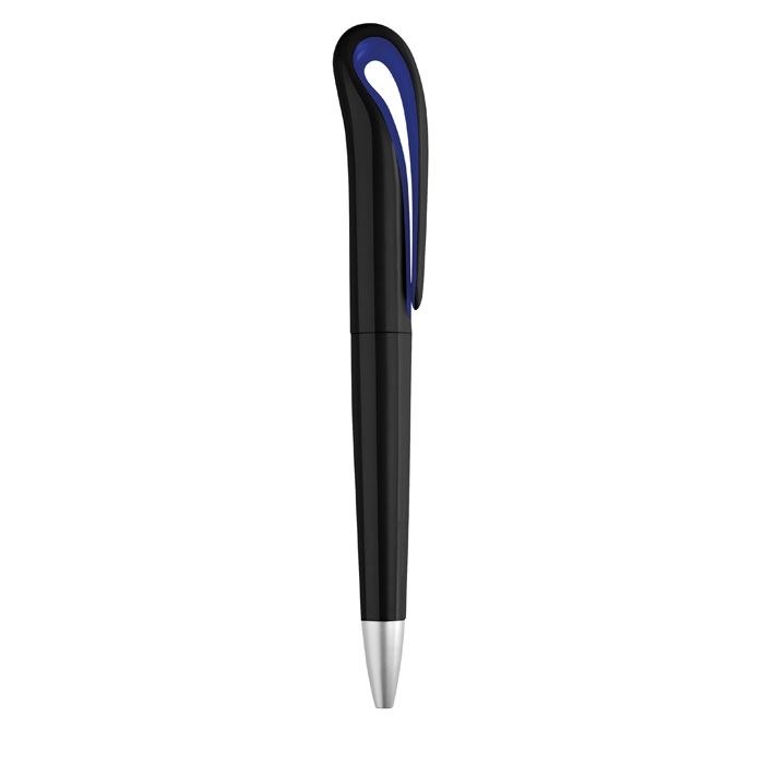 Ручка шариковая, синий, пластик