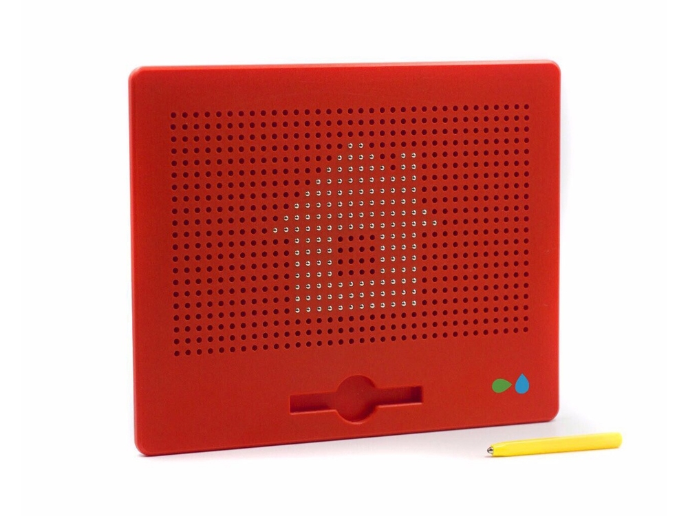 Магнитный планшет для рисования «Magboard», красный, пластик, металл