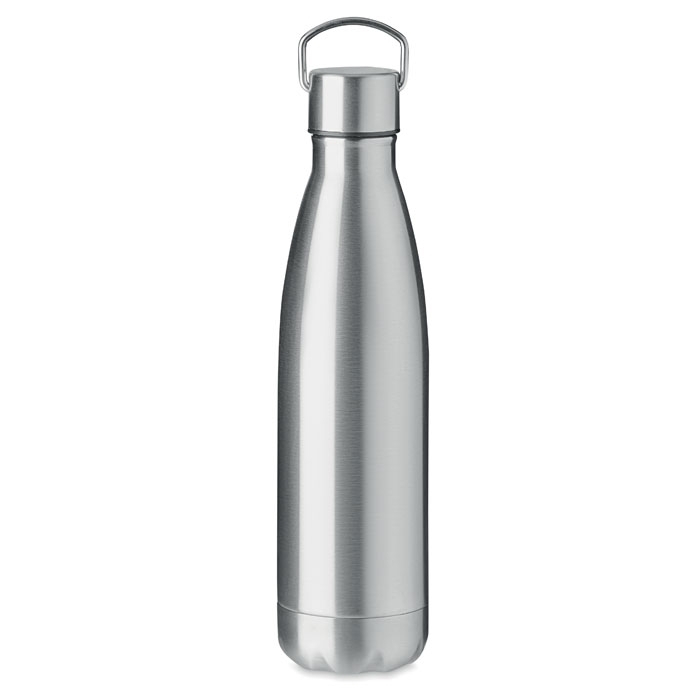Бутылка 500 мл, тускло-серебряный, нержавеющая сталь