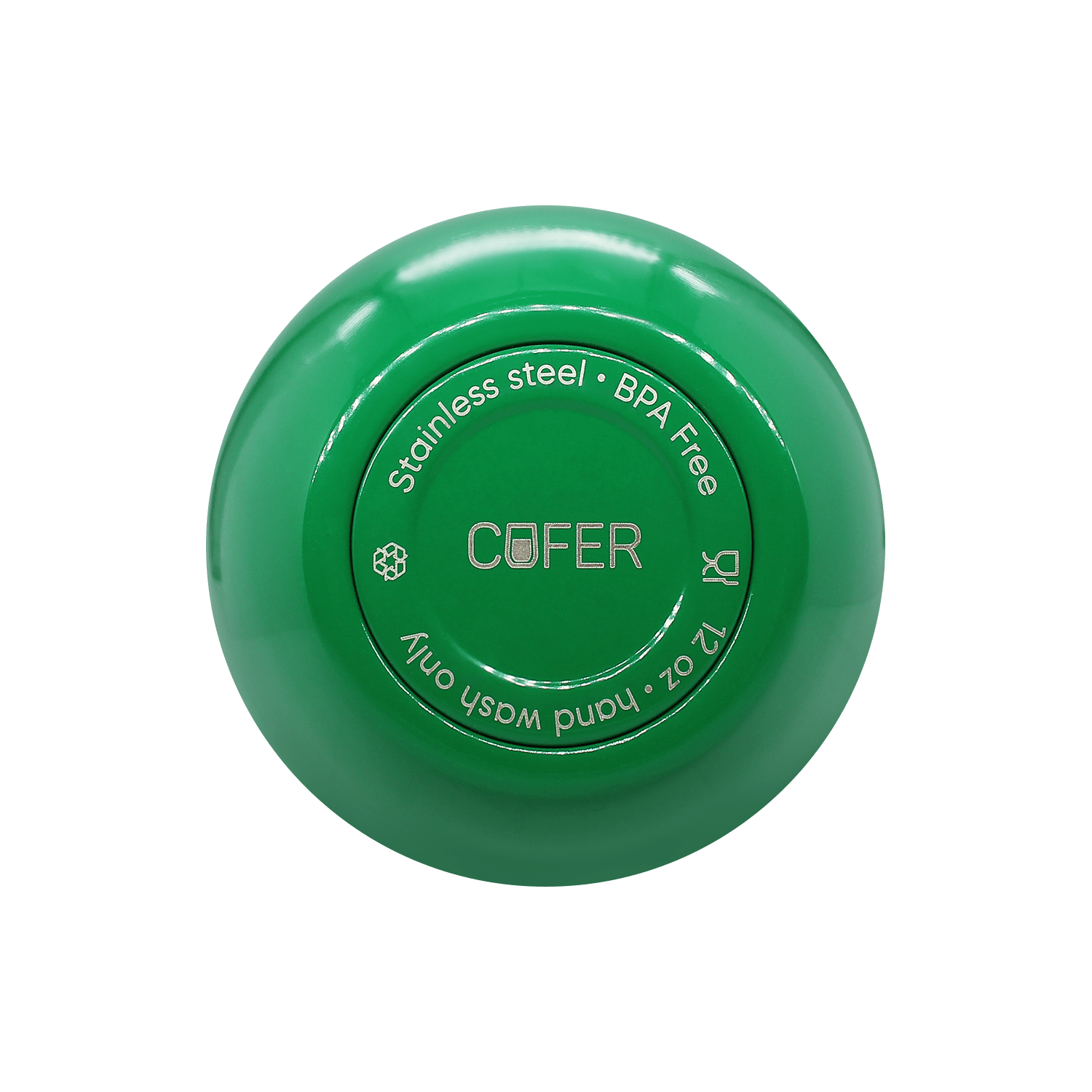 Кофер глянцевый CO12 (зеленый), зеленый, металл