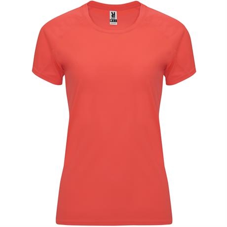 Спортивная футболка BAHRAIN WOMAN женская, КОРАЛЛОВЫЙ ФЛУОРЕСЦЕНТНЫЙ 2XL, коралловый флуоресцентный