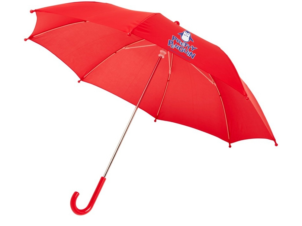 Зонт-трость «Nina» детский, красный, полиэстер