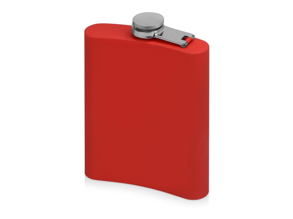 Фляжка «Remarque» soft-touch 2.0, красный, металл
