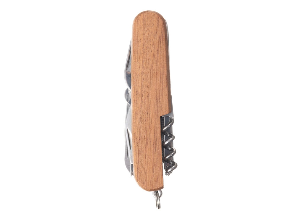Нож перочинный, 89 мм, 15 функций, коричневый, серебристый, металл