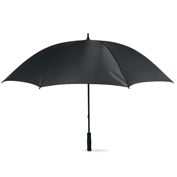 Зонт антишторм, черный, полиэстер