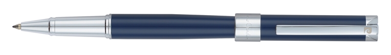 Ручка-роллер Pierre Cardin GAMME Classic. Цвет - синий. Упаковка Е, синий, латунь, нержавеющая сталь