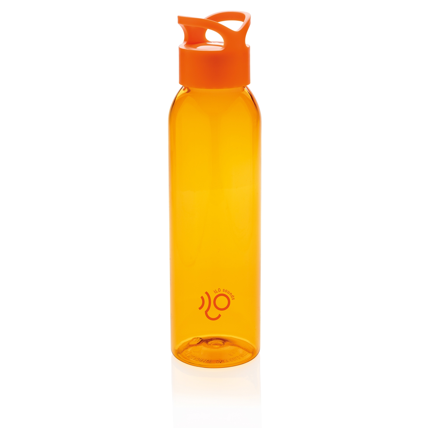 Герметичная бутылка для воды из AS-пластика, оранжевый, as; pp