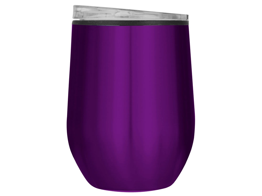 Термокружка «Pot», фиолетовый, металл, полипропилен