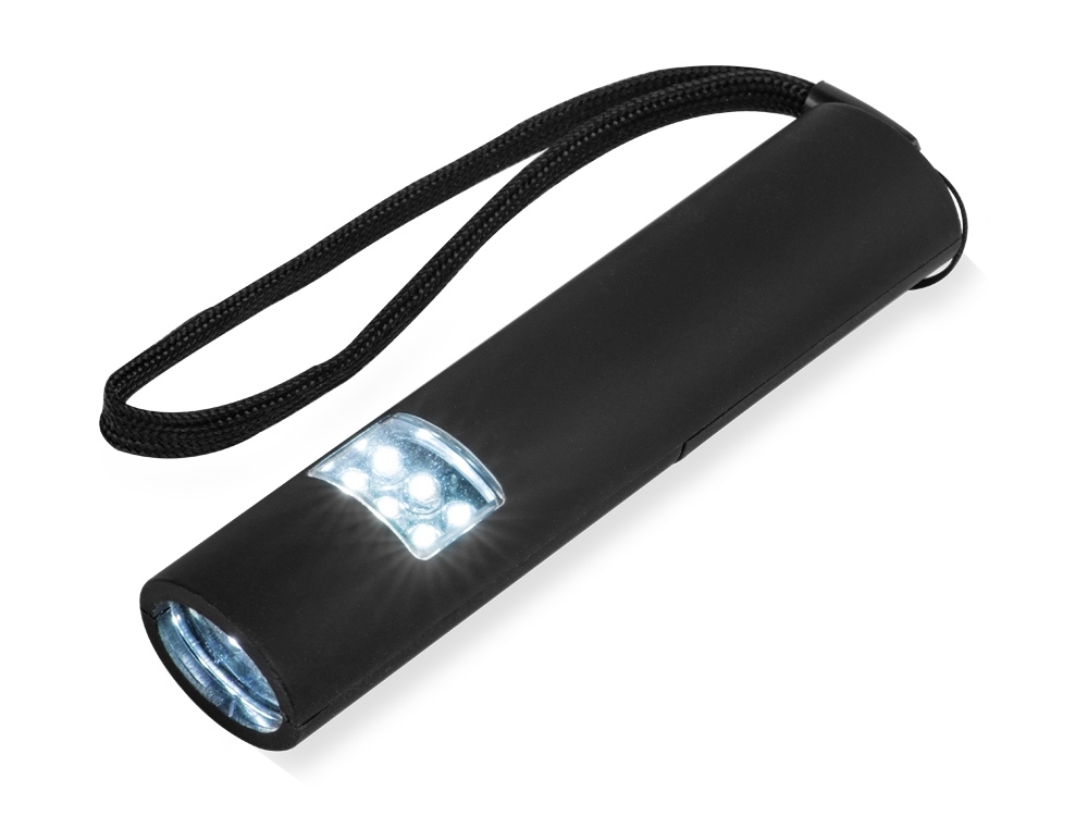Магнитный фонарик «Tau mini», 10 диодов, черный, пластик