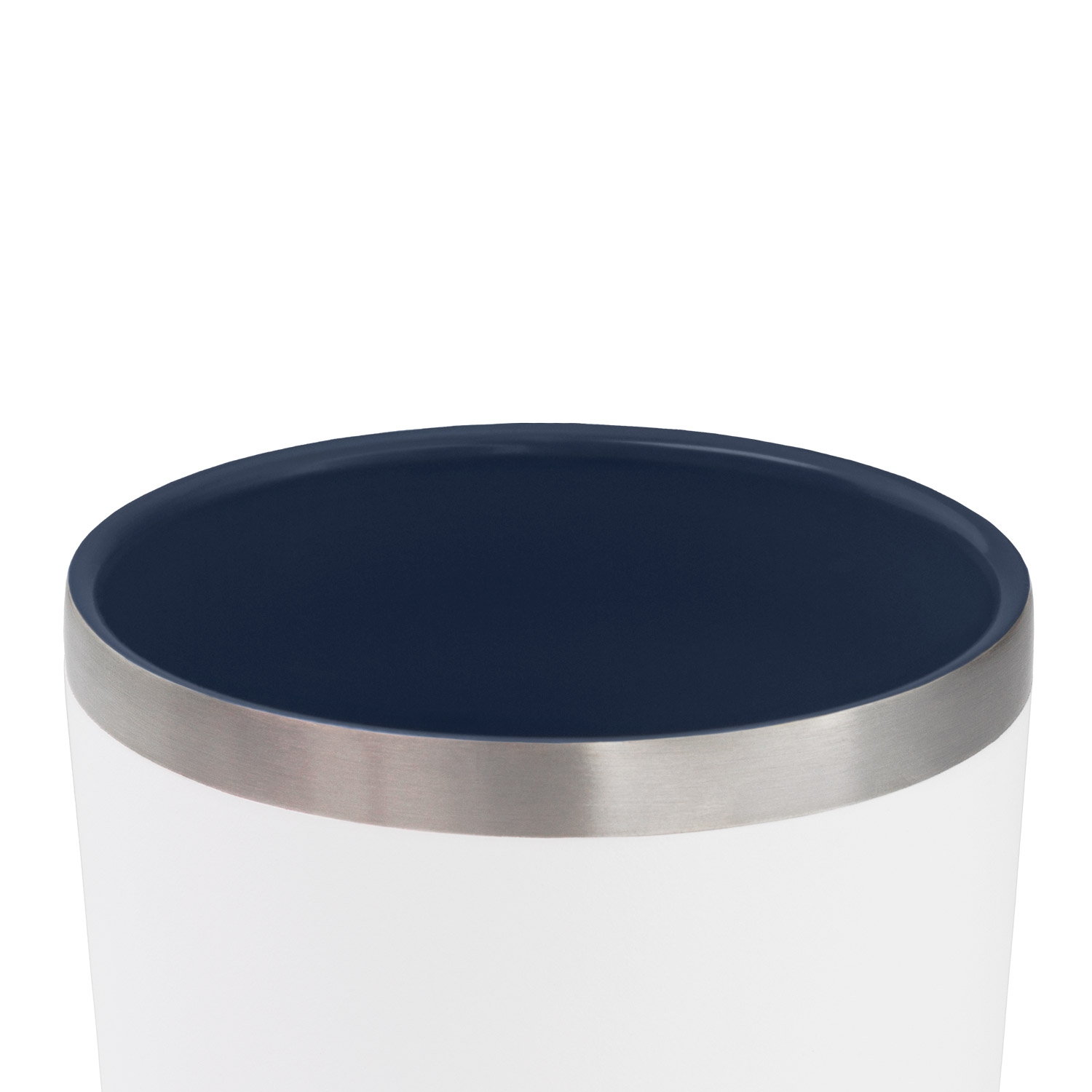 Термокружка вакуумная с керамическим покрытием Arctic, белый/синий, белый