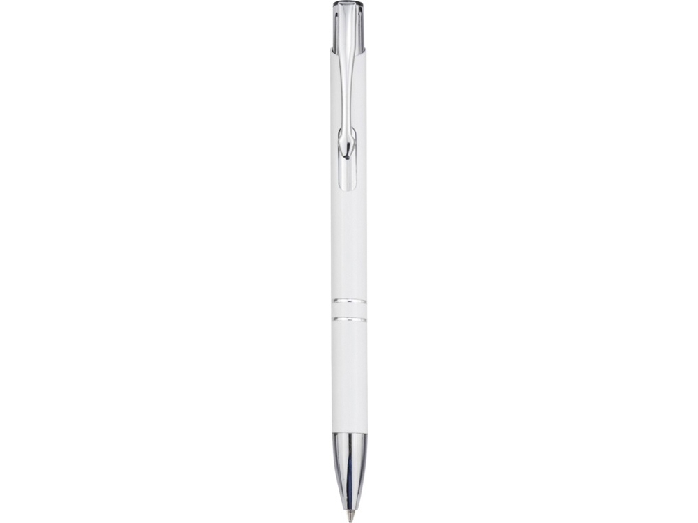 Ручка металлическая шариковая «Moneta», белый, алюминий