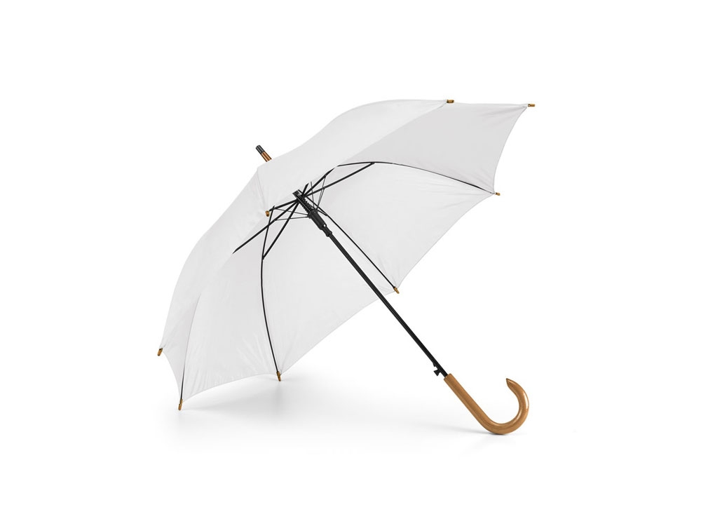 Зонт с автоматическим открытием «PATTI», белый, полиэстер