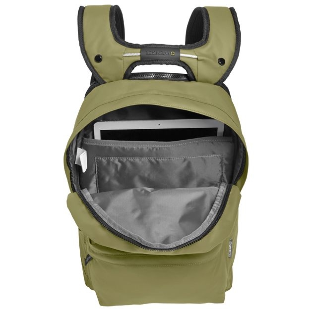 Рюкзак Photon с водоотталкивающим покрытием, оливковый, зеленый, полиэстер