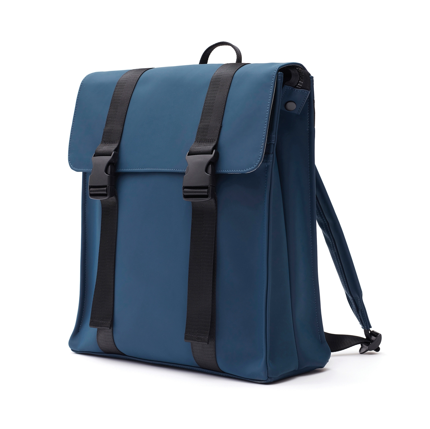 Рюкзак VINGA Baltimore синий, черный, полиэстер, пластик