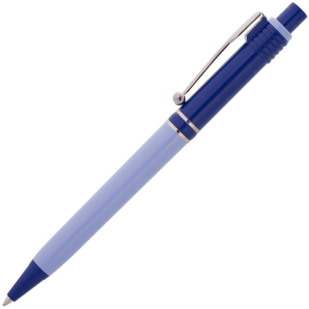 Ручка шариковая Raja Shade, синяя, синий, пластик, металл