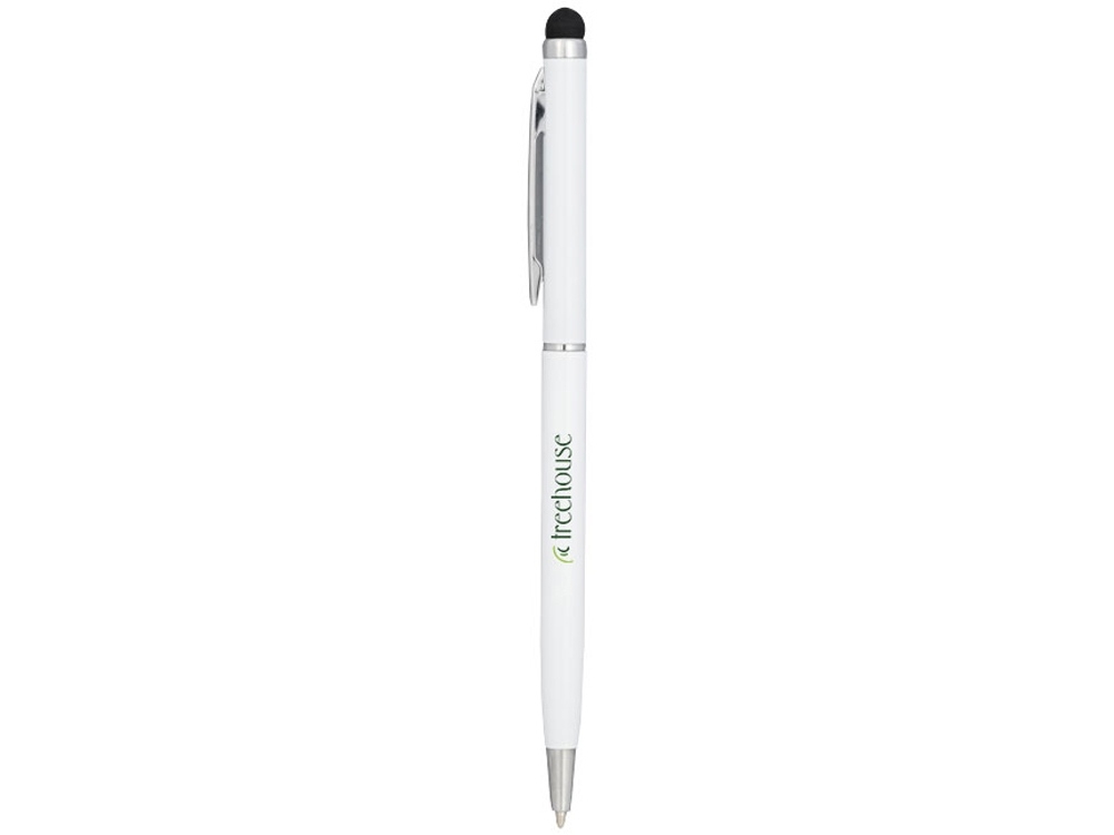 Ручка-стилус шариковая «Joyce», белый, пластик, алюминий