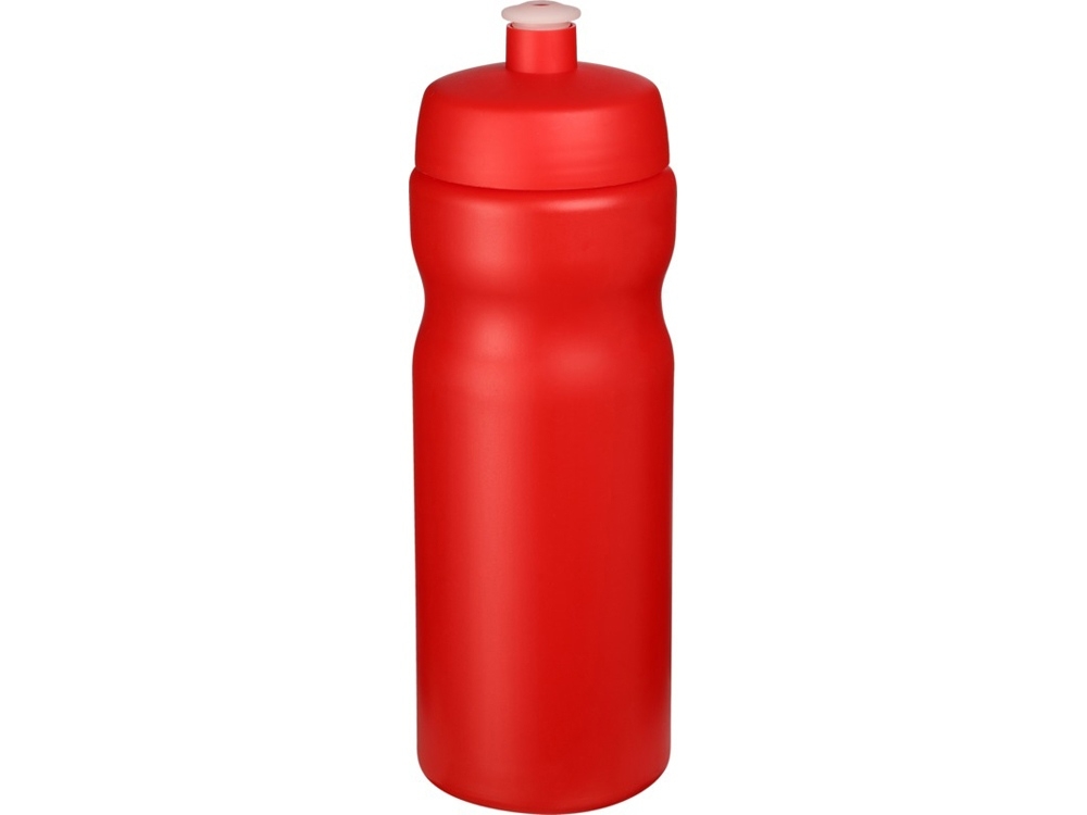 Бутылка спортивная, красный, пластик