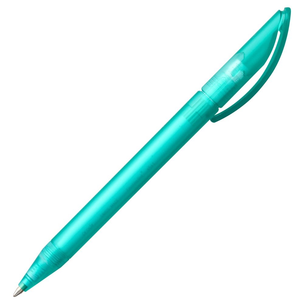 Ручка шариковая Prodir DS3 TFF, бирюзовая, бирюзовый, пластик
