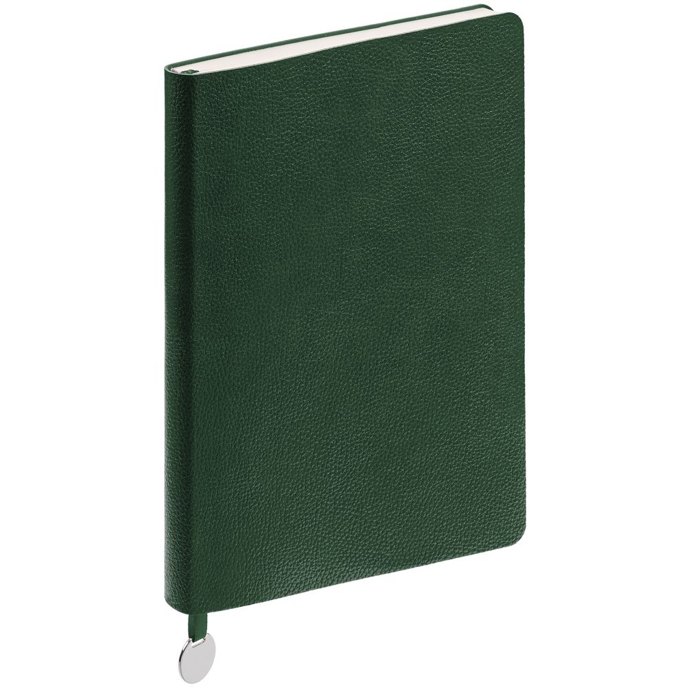 Ежедневник Lafite, недатированный, зеленый, зеленый, искусственная кожа; шильд - металл
