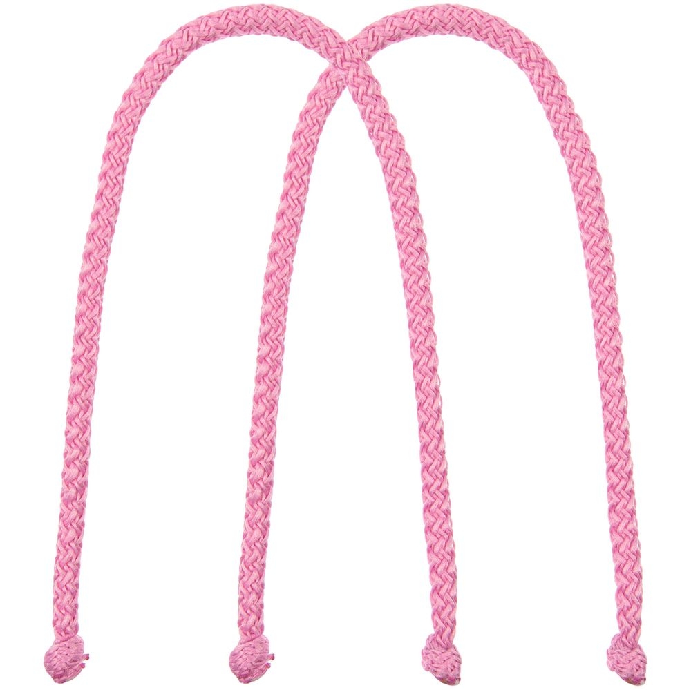 Ручки Corda для пакета L, розовые, розовый, полиэстер 100%