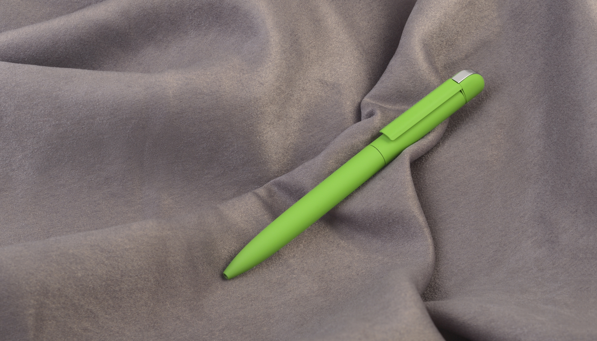 Ручка шариковая "Jupiter", покрытие soft touch, зеленый, металл/soft touch