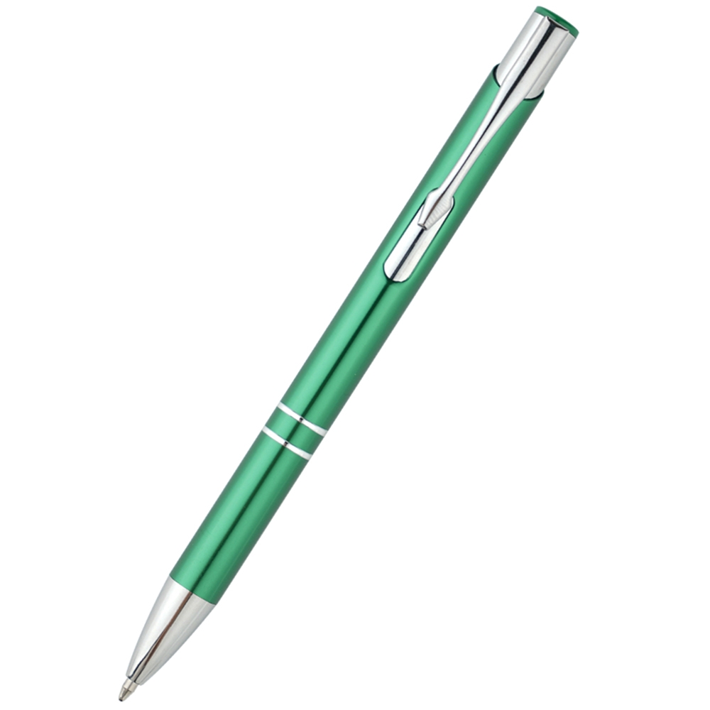 Ручка металлическая Holly, зеленая, зеленый