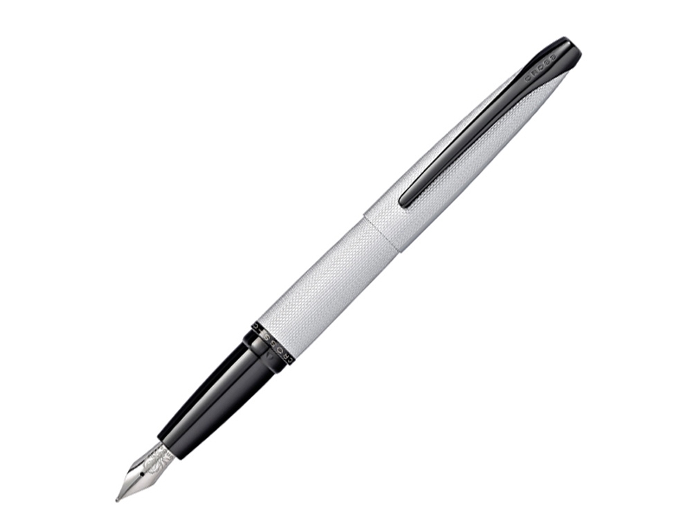 Ручка перьевая «ATX», черный, серебристый, металл