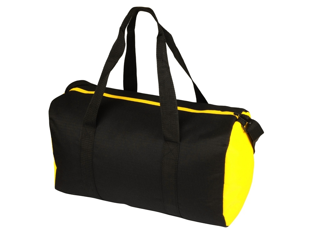Спортивная сумка «Master», черный, желтый, полиэстер