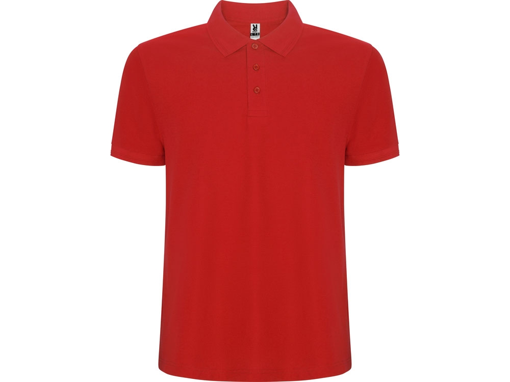 Рубашка поло «Pegaso» мужская, красный, полиэстер, хлопок