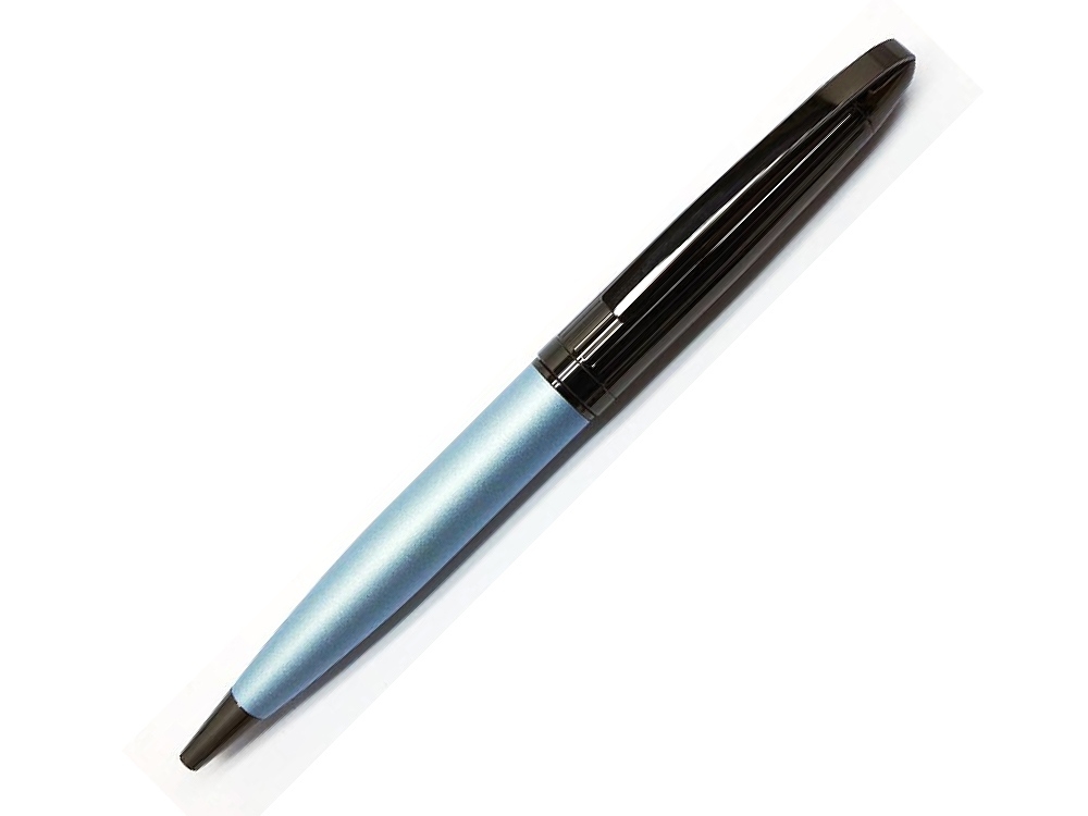 Ручка шариковая «Nouvelle», черный, голубой, металл