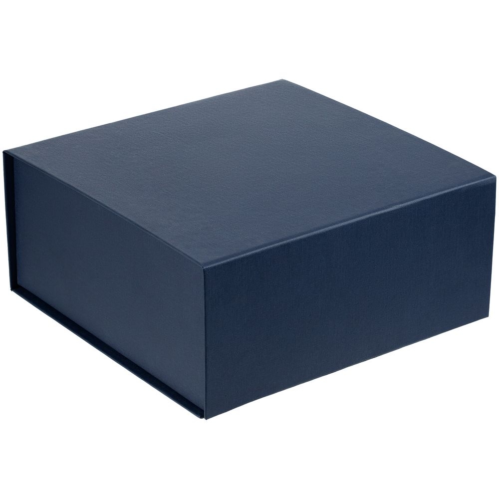 Набор Global Warming, синий, синий, плед - акрил; термостакан - металл, пластик; коробка - переплетный картон