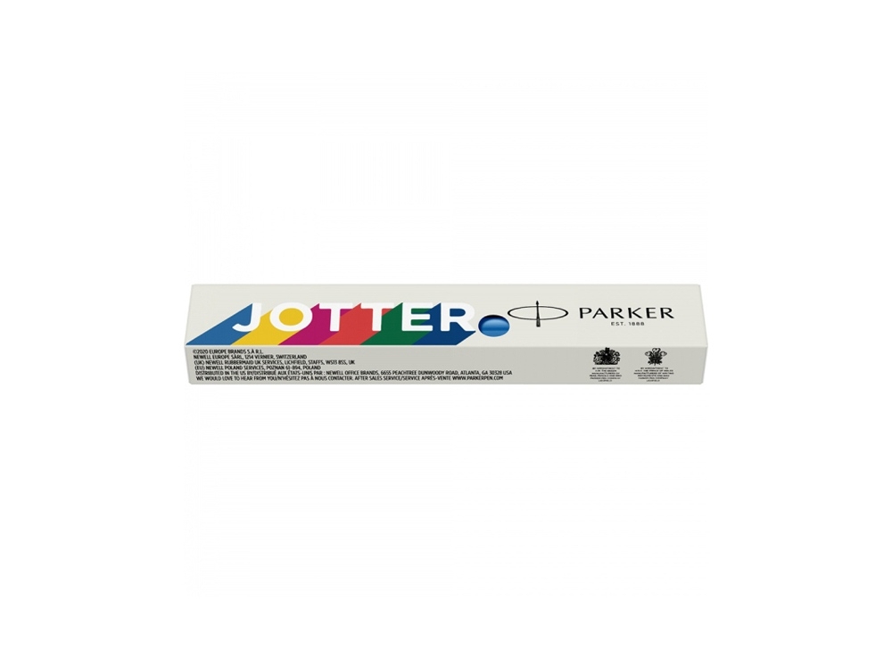Ручка перьевая Parker Jotter Originals, F, серебристый, металл