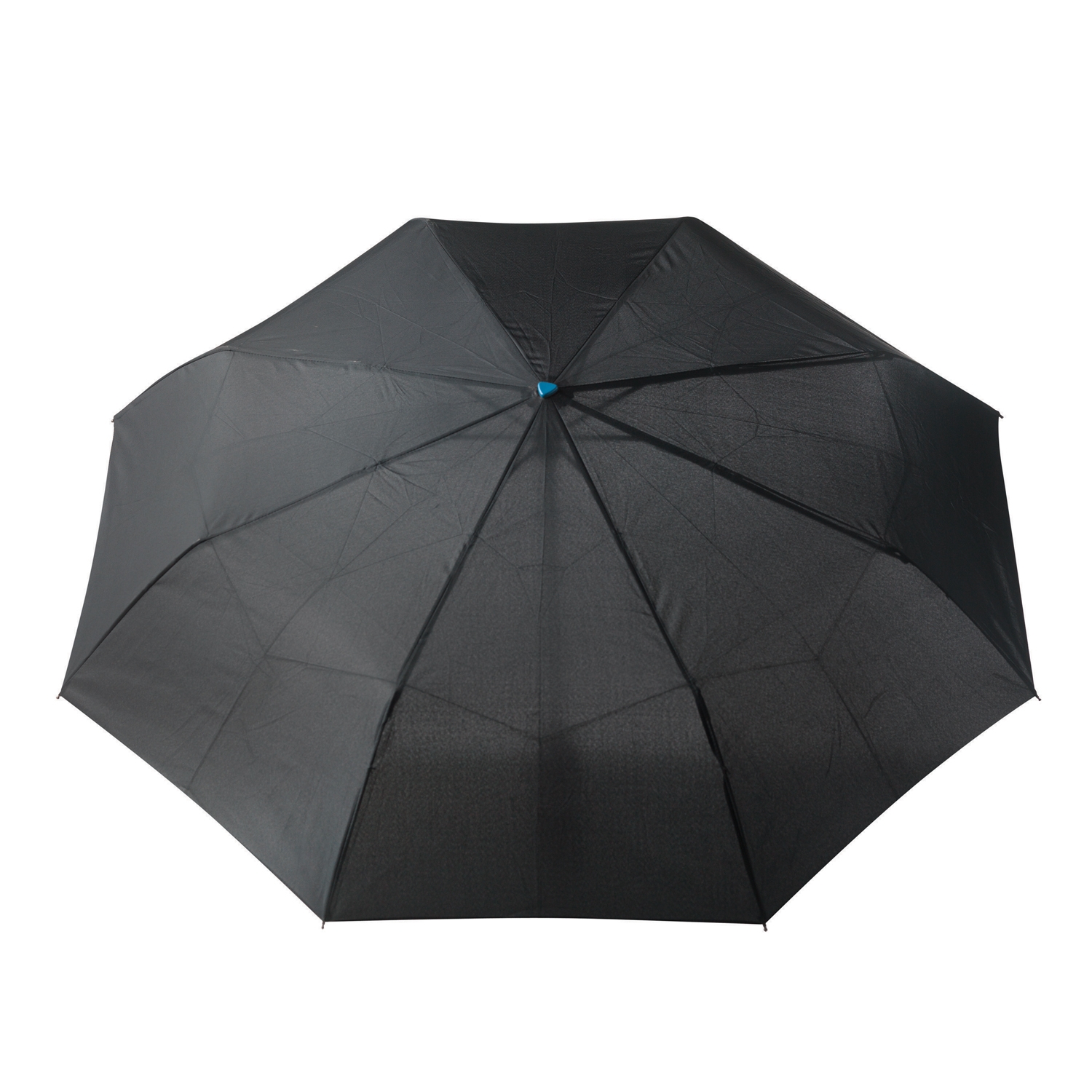 Складной зонт-автомат Brolly, d96 см, синий; черный, rpet; resound™