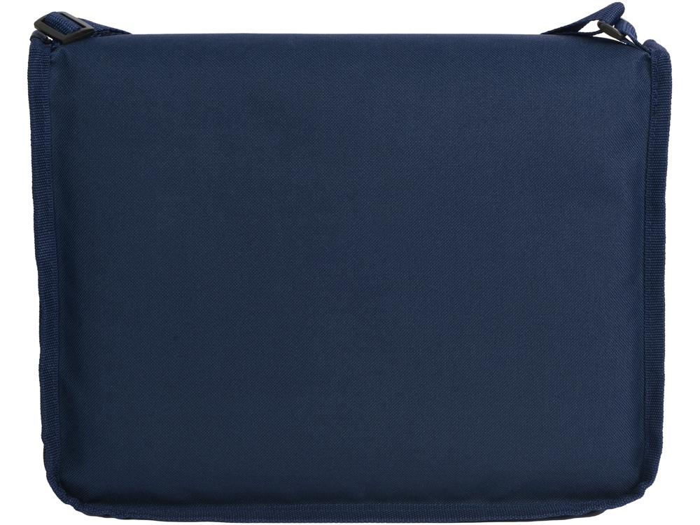 Плед для пикника «Junket» в сумке, синий, полиэстер
